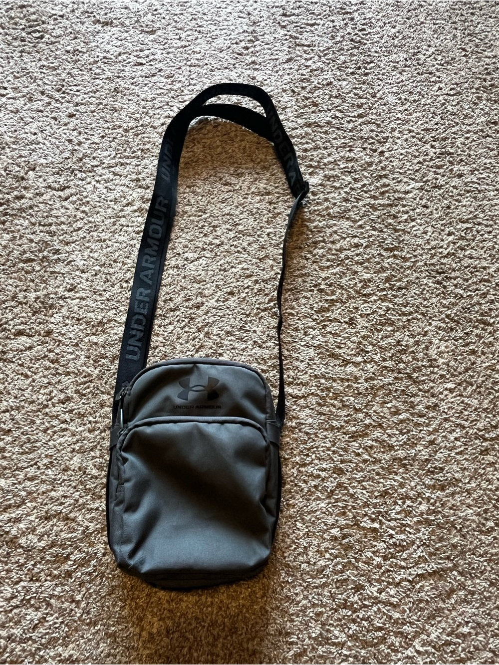 Under Armour Unisex Black Crossbody Shoulder Bag